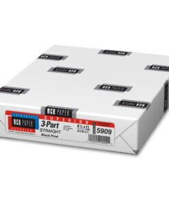 NCR Paper Superior 3-part Straight Carbonless Paper - White - 92 Brightness - Letter - 8 1/2" x 11" - 500 / Pack - Heavyweight