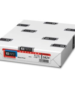 NCR Paper CFB Superior Carbonless Sheets - White - 92 Brightness - Letter - 8 1/2" x 11" - 22 lb Basis Weight - 500 / Pack - Carbonless