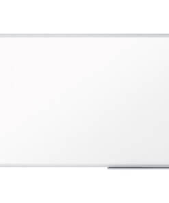 Mead Basic Dry-Erase Board - 48" (4 ft) Width x 36" (3 ft) Height - White Melamine Surface - Silver Aluminum Frame - 1 Each