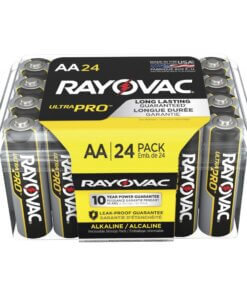 Rayovac Ultra Pro Alkaline AA Batteries - For Multipurpose - AA - 1.5 V DC - 24 / Pack