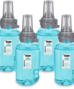 Gojo&reg; ADX-7 Dispenser Refill Botanical Foam Soap - Botanical Scent - 23.7 fl oz (700 mL) - Pump Bottle Dispenser - Skin, Hand - Emerald Green - Rich Lather, Bio-based - 4 / Carton
