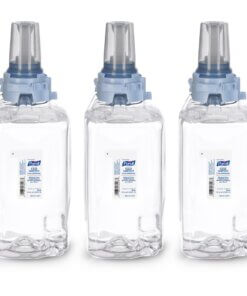 PURELL&reg; Hand Sanitizer Foam Refill - Fragrance-free Scent - 40.6 fl oz (1200 mL) - Kill Germs - Hand - Clear - Dye-free, Fragrance-free - 3 / Carton