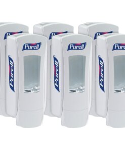 PURELL&reg; ADX-12 Dispenser - Manual - 1.27 quart Capacity - White - 6 / Carton