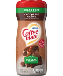 Coffee mate Gluten-Free Sugar Free Chocolate Cr&egrave;me Powder Coffee Creamer - Chocolate Cr&egrave;me Flavor - 0.64 lb (10.20 oz) - 1Each - 140 Serving