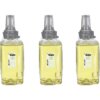 Gojo&reg; ADX-12 GingerCitrus Handwash Refill - Ginger Citrus Scent - 42.3 fl oz (1250 mL) - Pump Bottle Dispenser - Kill Germs - Hand, Skin, Hair - Green - Bio-based - 3 / Carton