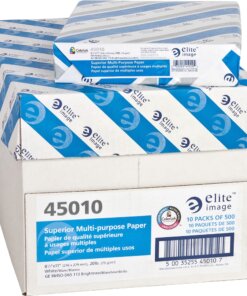 Elite Image Superior Multipurpose Paper - White - 98 Brightness - Letter - 8 1/2" x 11" - 20 lb Basis Weight - 200000 / Pallet