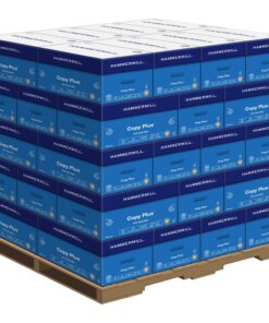 Hammermill Copy Plus Paper - White - 92 Brightness - Letter - 8 1/2" x 11" - 20 lb Basis Weight - 400 / Carton - FSC - Acid-free, Quick Drying
