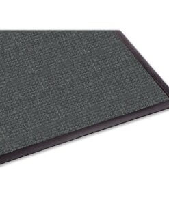 Guardian Floor Protection WaterGuard Wiper Scraper Indoor Mat - Indoor, Outdoor, Floor, Entryway, Breakroom, Kitchen - 60" Length x 36" Width - Rectangle - Fiber, Polypropylene - Charcoal