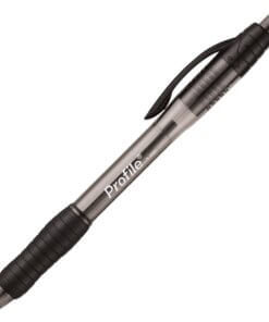 Paper Mate Retractable Profile Ballpoint Pens - Super Bold Pen Point - 1.4 mm Pen Point Size - Conical Pen Point Style - Refillable - Retractable - Black Gel-based Ink - Translucent Black Barrel - 36 / Pack
