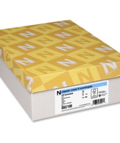 Classic Crest Commercial Flap Envelopes - Commercial - #10 - 24lb - Flap - Smooth Finish - 500 / Box - Baronial Ivory