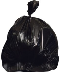 Heritage Black Linear Low Density Can Liners - 30 gal Capacity - 30" Width x 36" Length - 0.65 mil (17 Micron) Thickness - Low Density - Black - Linear Low-Density Polyethylene (LLDPE) - 250/Carton - Can