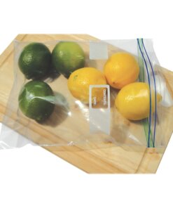 Heritage Reclosable Food/Utility Bags - 2 gal Capacity - 13" Width x 15.60" Length - 1.75 mil (44 Micron) Thickness - Low Density - Clear - Resin - 100/Carton - Food