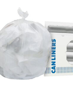 Heritage Value Line Can Liners - 56 gal Capacity - 43" Width x 46" Length - 0.55 mil (14 Micron) Thickness - High Density - Natural - 200/Carton - Can, Waste Disposal
