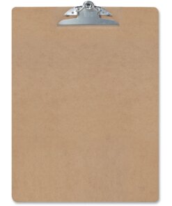 Officemate Wood Clipboard - Clipboard - 20"X15"