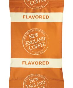 New England Coffee&reg; Portion Pack Hazelnut Creme Coffee - Light - 2.5 oz Per Pack - 24 - 24 / Carton