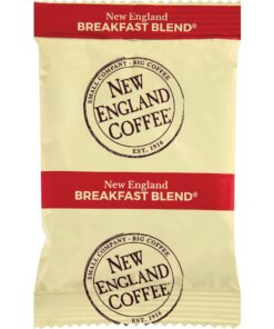 New England Coffee&reg; Portion Pack Breakfast Blend Coffee - Light - 2.5 oz Per Pack - 24 - 24 / Carton