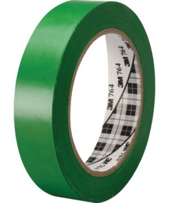 3M General-Purpose Vinyl Tape 764 - 36 yd Length x 1" Width - 5 mil Thickness - Rubber - 4 mil - Polyvinyl Chloride (PVC) Backing - 1 / Roll - Green