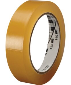 3M General-Purpose Vinyl Tape 764 - 36 yd Length x 1" Width - 5 mil Thickness - Rubber - 4 mil - Polyvinyl Chloride (PVC) Backing - 1 / Roll - Tan Tint
