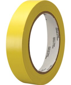 3M General-Purpose Vinyl Tape 764 - 36 yd Length x 1" Width - 5 mil Thickness - Rubber - 4 mil - Polyvinyl Chloride (PVC) Backing - 1 / Roll - Yellow