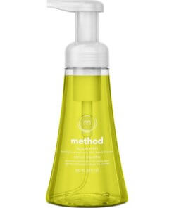 Method Foaming Hand Soap - Lemon Mint Scent - 10 fl oz (295.7 mL) - Pump Bottle Dispenser - Hand - Lemon Yellow - Paraben-free, Phthalate-free, Triclosan-free - 1 Each