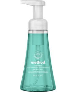 Method Foaming Hand Soap - Waterfall Scent - 10 fl oz (295.7 mL) - Pump Bottle Dispenser - Hand - Aqua - Paraben-free, Phthalate-free, Triclosan-free - 1 Each