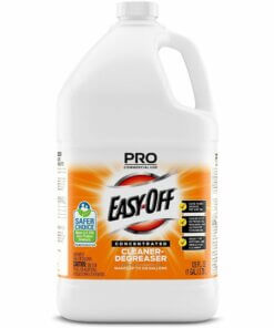 Easy-Off Professional Concentrated Cleaner-Degreaser - Concentrate Liquid - 128 fl oz (4 quart) - 1 Each - Green