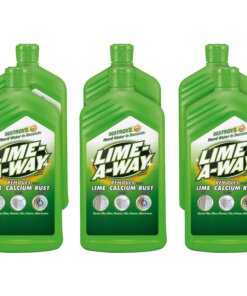 Lime-A-Way Cleaner - Gel - 28 fl oz (0.9 quart) - 6 / Carton - Clear