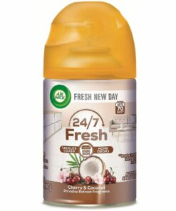 Air Wick Freshmatic Life Scents Refill - Spray - 6.2 fl oz (0.2 quart) - Paradise Retreat - 60 Day - 6 / Carton - Wall Mountable, Long Lasting