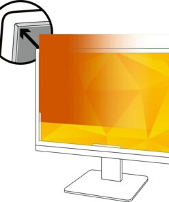 3M Gold Privacy Filter Gold, Glossy - For 23" Widescreen LCD Monitor - 16:9 - Scratch Resistant, Dust Resistant