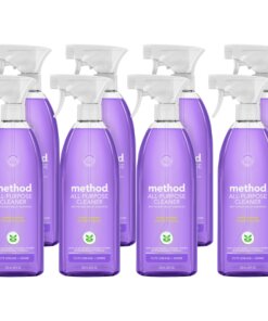 Method All-Purpose Cleaner - Spray - 28 fl oz (0.9 quart) - Fresh, French Lavender Scent - 8 / Carton - Lavender
