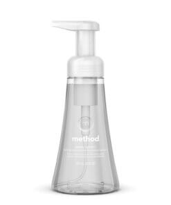 Method Foaming Hand Soap - Sweet Water Scent - 10 fl oz (295.7 mL) - Push Pump Dispenser - Hand - Clear - Paraben-free, Phosphate-free, Triclosan-free - 6 / Carton