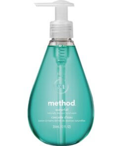 Method Gel Hand Soap - Waterfall Scent - 12 fl oz (354.9 mL) - Pump Bottle Dispenser - Hand - Aqua - Paraben-free, Phosphate-free, Triclosan-free - 1 Each