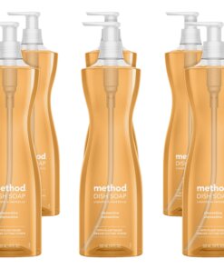 Method Dish Soap - 18 fl oz (0.6 quart) - Clementine Scent - 6 / Carton - Orange