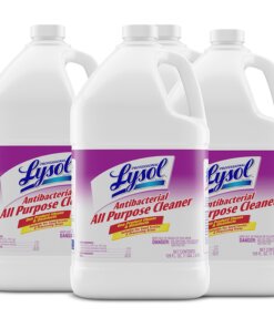 Lysol Antibacterial All-Purpose Cleaner - Concentrate Liquid - 128 fl oz (4 quart) - 4 / Carton - Clear