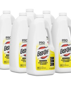Easy-Off Oven/Grill Cleaner - Spray, Liquid - 64 fl oz (2 quart) - Bottle - 6 / Carton - Clear