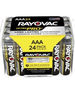Rayovac Ultra Pro Alka AAA Batteries Storage Pack of 24 - For Multipurpose - AAA - 1.5 V DC - 288 / Carton