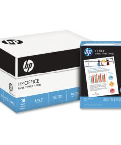 HP Office20 Paper - White - 92 Brightness - Letter - 8 1/2" x 11" - 20 lb Basis Weight - 200000 / Pallet - FSC - Smear Resistant, Quick Drying, Acid-free