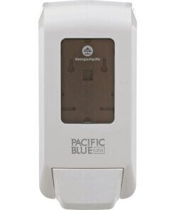Pacific Blue Ultra Foaming Hand Soap/Hand Sanitizer Wall-Mounted Manual Dispenser - Manual - White - 1Each