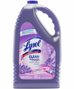 Lysol Clean/Fresh Lavender Cleaner - Liquid - 144 fl oz (4.5 quart) - Clean & Fresh Lavender Orchid Scent - 1 Each - Purple