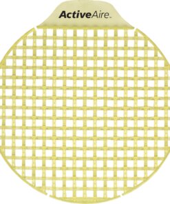 ActiveAire Low-Splash Deodorizer Urinal Screens - Lasts upto 30 Days - Deodorizer - 12 / Carton - Citrus
