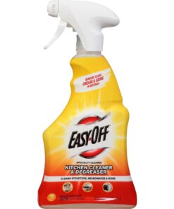 Easy-Off Specialty Kitchen Degreaser - Spray - 16 fl oz (0.5 quart) - Lemon Scent - 1 Each - Clear