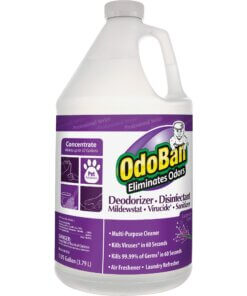OdoBan Deodorizer Disinfectant Cleaner Concentrate - Concentrate Liquid - 128 fl oz (4 quart) - Lavender Scent - 1 Each - Purple
