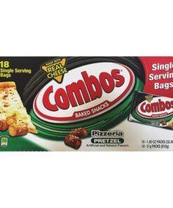 Combos Baked Pretzel Snack - Spicy Cheese Pizza - 1 Serving Pack - 1.80 oz - 18 / Box