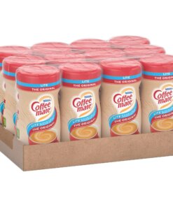Coffee mate Powdered Coffee Creamer, Gluten-Free - Original Lite Flavor - 0.69 lb (11 oz) Canister - 12/Carton - 1860 Serving