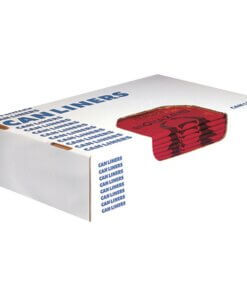 Heritage 1.3 mil Color-coded Can Liner - 30 gal Capacity - 30" Width x 43" Length - 1.30 mil (33 Micron) Thickness - Low Density - Red - 200/CartonCan - Commercial, Healthcare