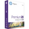 HP Papers Premium28 Laser Paper - Bright White - 100 Brightness - Letter - 8 1/2" x 11" - 28 lb Basis Weight - 320 g/m² Grammage - Smooth - 500 / Ream - Uncoated, ColorLok Technology, Heavyweight