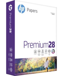 HP Papers Premium28 Laser Paper - Bright White - 100 Brightness - Letter - 8 1/2" x 11" - 28 lb Basis Weight - 320 g/m² Grammage - Smooth - 500 / Ream - Uncoated, ColorLok Technology, Heavyweight