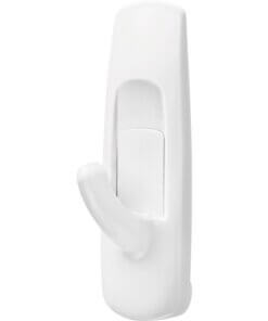 Command Medium Utility Hooks - 3 lb (1.36 kg) Capacity - for Indoor - White - 37 / Box