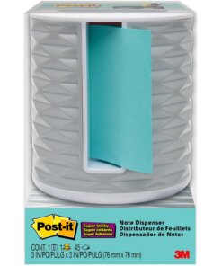 Post-it&reg; Dispenser Notes - 3" x 3" Note - Gray