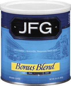 JFG Bonus Blend Coffee - Compatible with French Press - Medium/Dark - 30.6 oz Per Canister - 1 Each